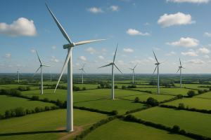 25 0809 wind turbines on land